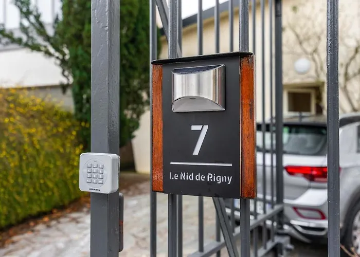 Le Nid De Rigny Avec Terrasse Et Place Parking Ext דירה